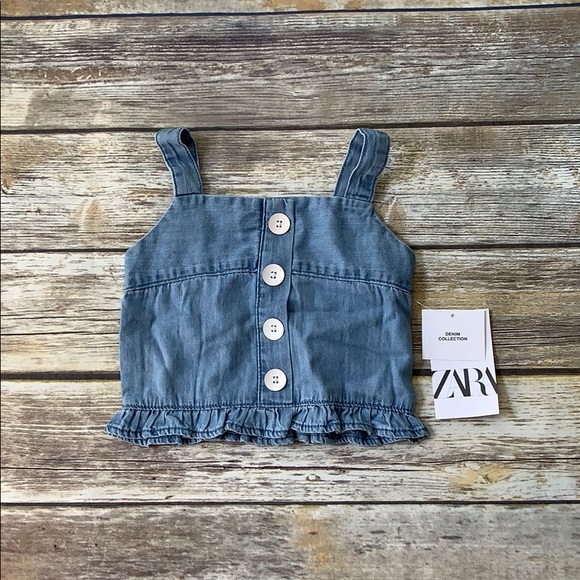 Zara Other - Zara Denim Tank